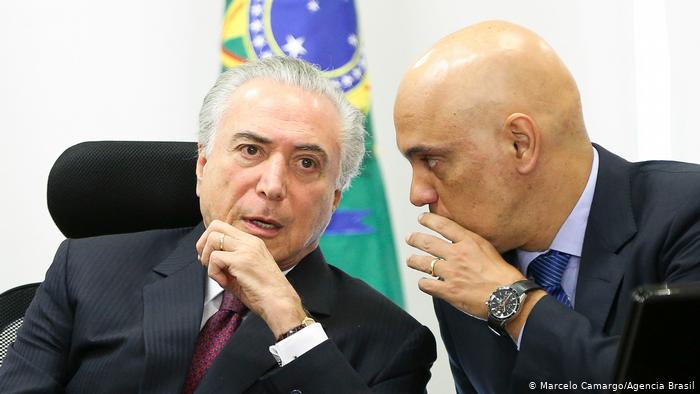  Ação penal contra Michel Temer e Moreira Franco será remetida à Justiça Federal do DF